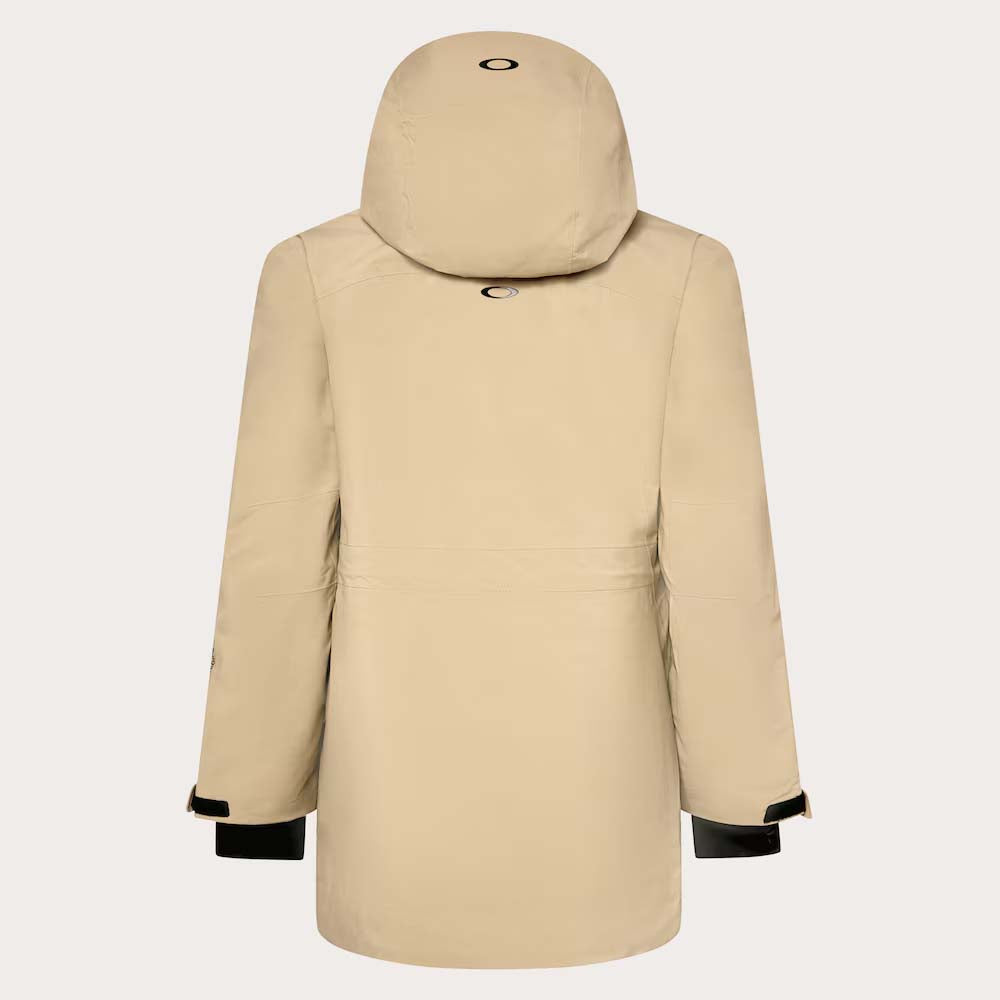 SubTempRCGORE-TEXJacket-Beige jacket with a hood on a white background