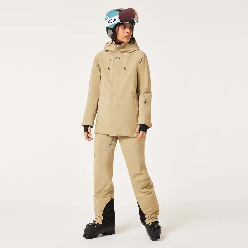 SubTempRCGORE-TEXJacket-Beige jacket with a hood on a white background