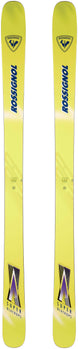 SuperBlackops- Yellow ski on a white background