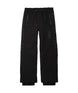 SweeperPant- Black pants with side zippers on a white background