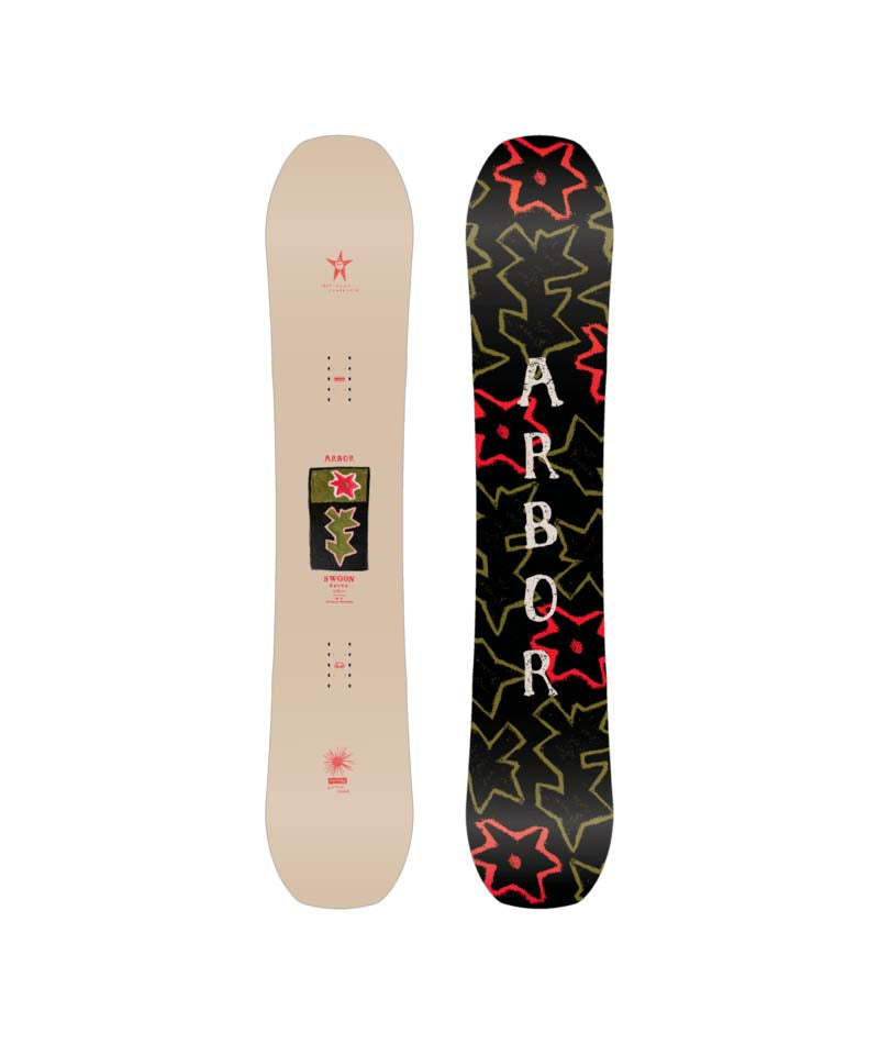 SwoonDeacon- Multicolored snowboard on a white background