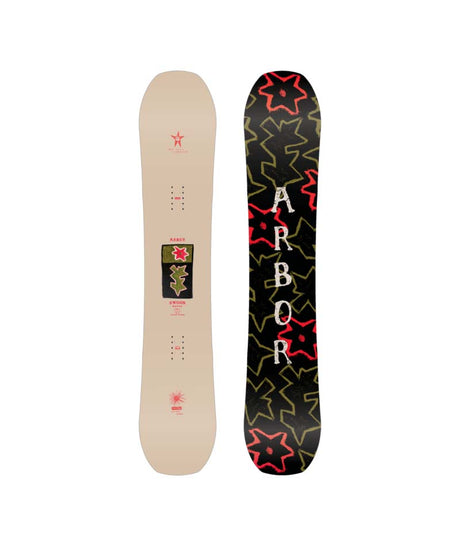 SwoonDeacon- Multicolored snowboard on a white background