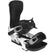 T-Zero-Black and white snowboard binding on a white background