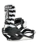 T32MVolcomFase- Black and white snowboard binding with 'thirtytwo' branding on a white background