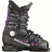 T4M- Black ski boot on a white background with Salomon brand.
