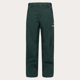 TCEarthPant-Green pants with a small yellow logo on a light gray background