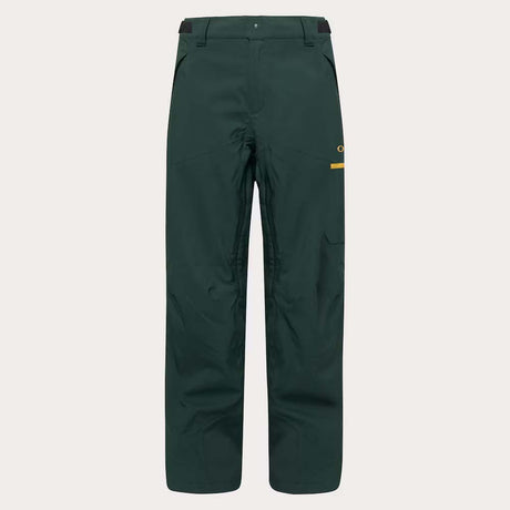 TCEarthPant-Green pants with a small yellow logo on a light gray background