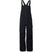 TCGunnRCBib3.0-Black bib overalls on a white background