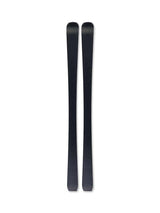 THECURVGT80_RSW11PR- A single ski shown vertically against a plain white background, with a dark gray body and bright orange branding and graphics. The visible text includes 'THECURV' prominently and 'GT80' near the base.