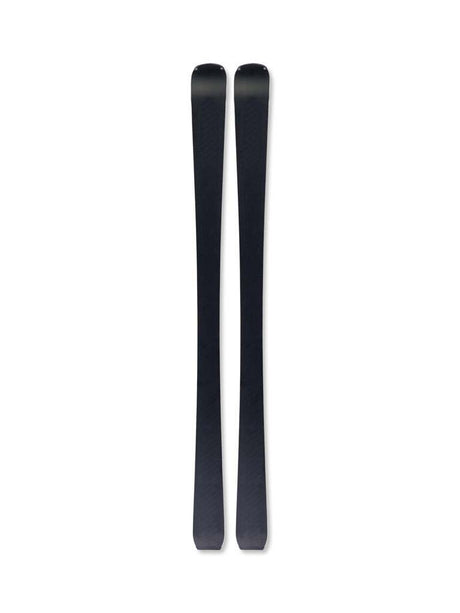 THECURVGT80_RSW11PR- A single ski shown vertically against a plain white background, with a dark gray body and bright orange branding and graphics. The visible text includes 'THECURV' prominently and 'GT80' near the base.