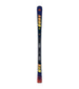 THECURVGTX_VX13PR-A single ski shown vertically against a white background, with a white border around it. The ski has a dark blue to red gradient base with yellow and orange 'CURV GTX' branding and a small red triangular logo near the top.
