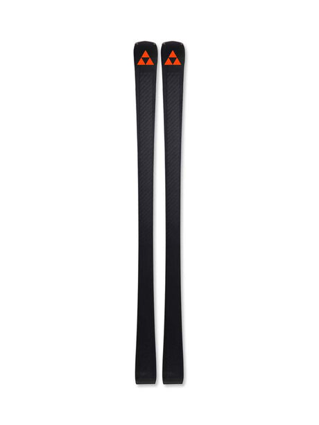 THECURVGTX_VX13PR-A single ski shown vertically against a white background, with a white border around it. The ski has a dark blue to red gradient base with yellow and orange 'CURV GTX' branding and a small red triangular logo near the top.