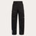 TNPShellPant2.0-Black pants with a brand logo on a light gray background