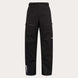 TNPShellPant2.0-Black pants with a brand logo on a light gray background