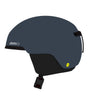 TaggertMIPS-Indigo helmet with black chin strap on a white background