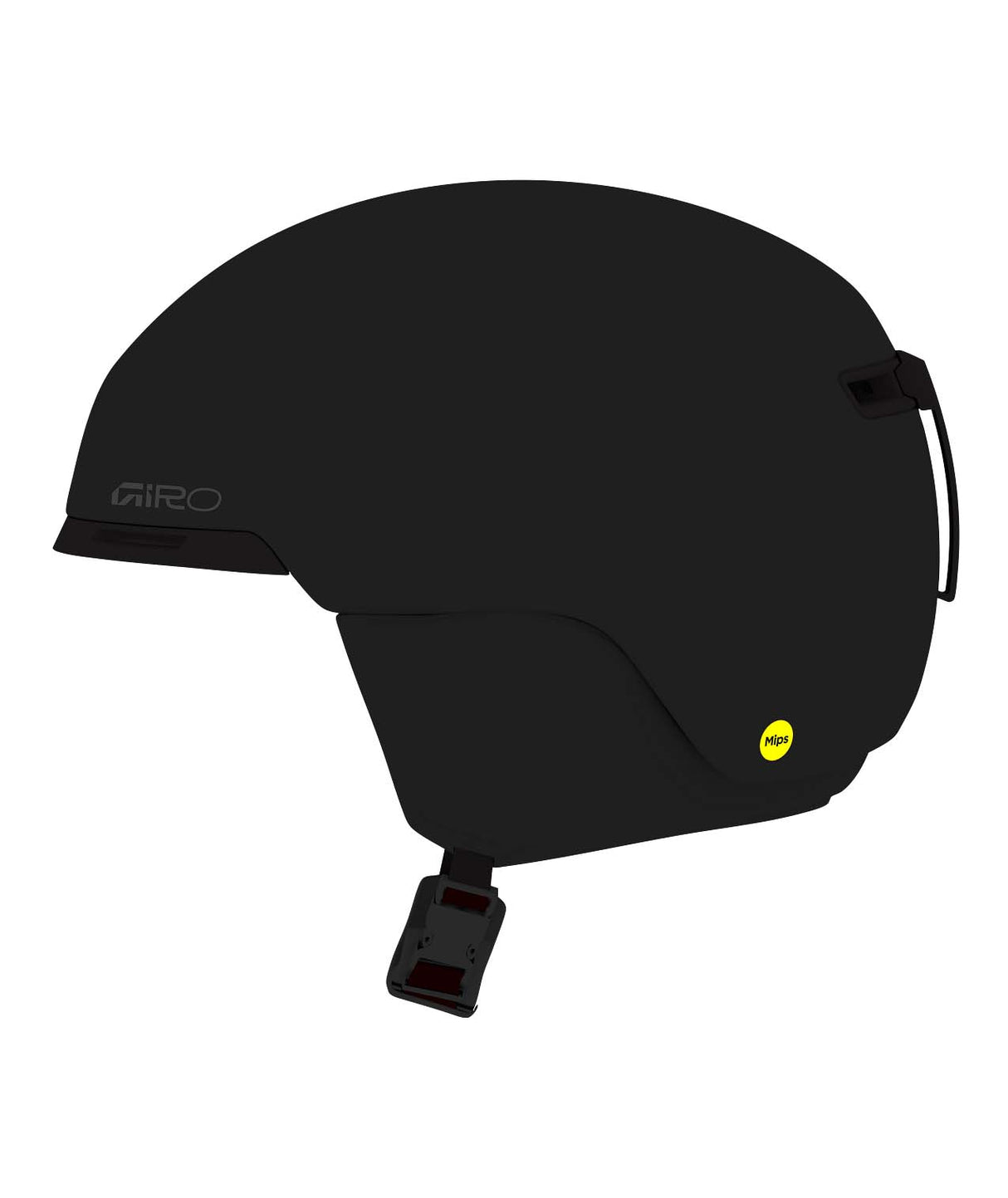 TaggertMIPS-Black helmet with a visible brand logo on a white background