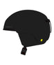 TaggertMIPS-Black helmet with a visible brand logo on a white background