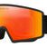 TargetLineM-Oakley goggles with orange reflective lens on a white background
