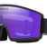 TargetLineM-Oakley goggles with purple lens on a white background