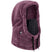 TarmacSherpaHood-Purple hooded balaclava with black interior on a white background