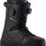 TeamBOA-Black snowboard boot with visible brand logo on a white background