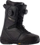 TeamBOA-Black snowboard boot with visible brand logo on a white background