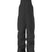 TeenFreedomInsulatedBib-Black bib overalls on a white background