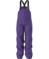 TeenFreedomInsulatedBib-Purple bib overalls on a white background