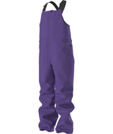 TeenFreedomInsulatedBib-Purple bib overalls on a white background