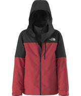 TeenFreedomTriclimate3-N-1-Red and black jacket with The North Face logo on a white background