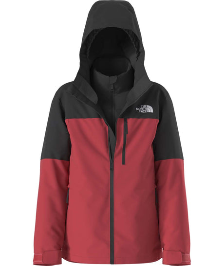 TeenFreedomTriclimate3-N-1-Red and black jacket with The North Face logo on a white background
