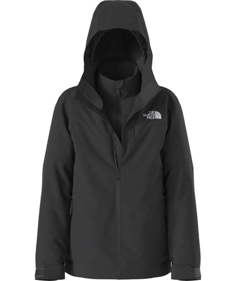 TeenFreedomTriclimate3-N-1-Black jacket with The North Face logo on a white background