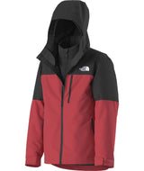 TeenFreedomTriclimate3-N-1-Red and black jacket with The North Face logo on a white background