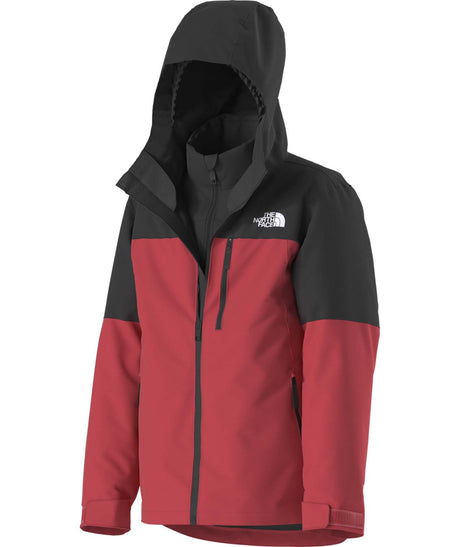 TeenFreedomTriclimate3-N-1-Red and black jacket with The North Face logo on a white background