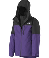 TeenFreedomTriclimate3-N-1-Purple and black jacket with The North Face logo on a white background