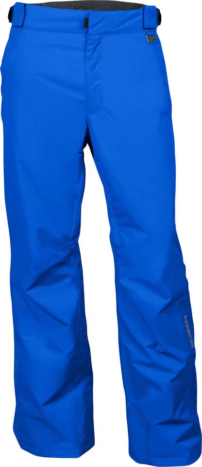 ThanosMensInsulatedPant-Blue snowboard pants shown from the front on a white background.