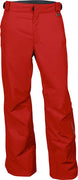 ThanosMensInsulatedPant-Red snowboard pants shown from the front on a white background.