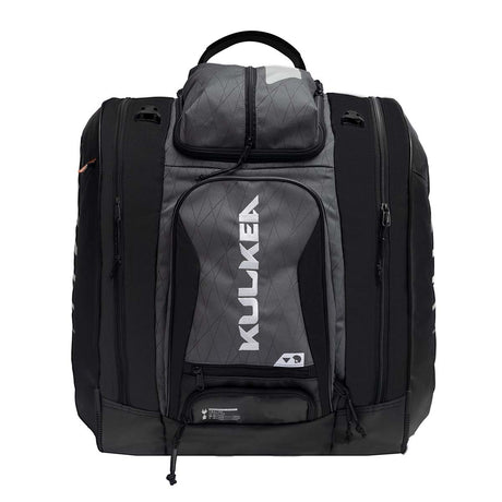 ThermalTrekkerBootbag- Grey and black bag on a white background