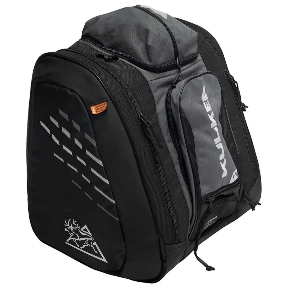 ThermalTrekkerBootbag- Grey and black bag on a white background