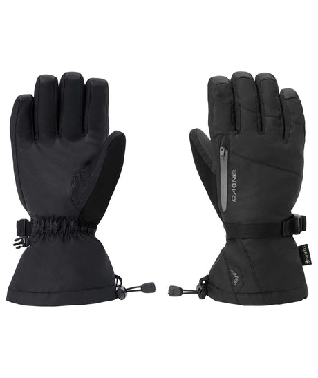 Titan2.0Gore-TexGlove-Pair of black gloves with brand logo on a white background