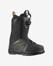 TitanBOA-Black snowboard boot with visible brand logo on a white background