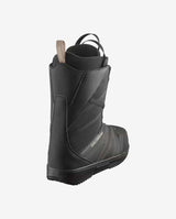 TitanBOA-Black snowboard boot with visible brand logo on a white background