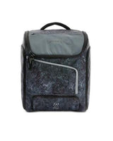 Toaster58L-Backpack with a gray and black pattern on a white background