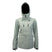 TrailblazerJacket-Mint green hooded jacket on a white background