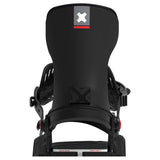 Transfer-Black snowboard binding on a white background