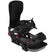 Transfer-Black snowboard binding on a white background