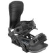 TransferPro-Black snowboard binding on a white background