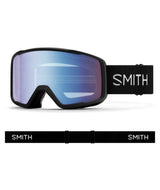 Tribute-Smith goggles with blue mirror lens on a white background