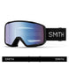 Tribute-Smith goggles with blue mirror lens on a white background