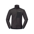 TrollveggenWarm3Jkt_-Black jacket with a brand logo on a white background